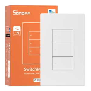 SONOFF SwitchMan Zigbee Smart Wall Switch | ZB M5 US 3C