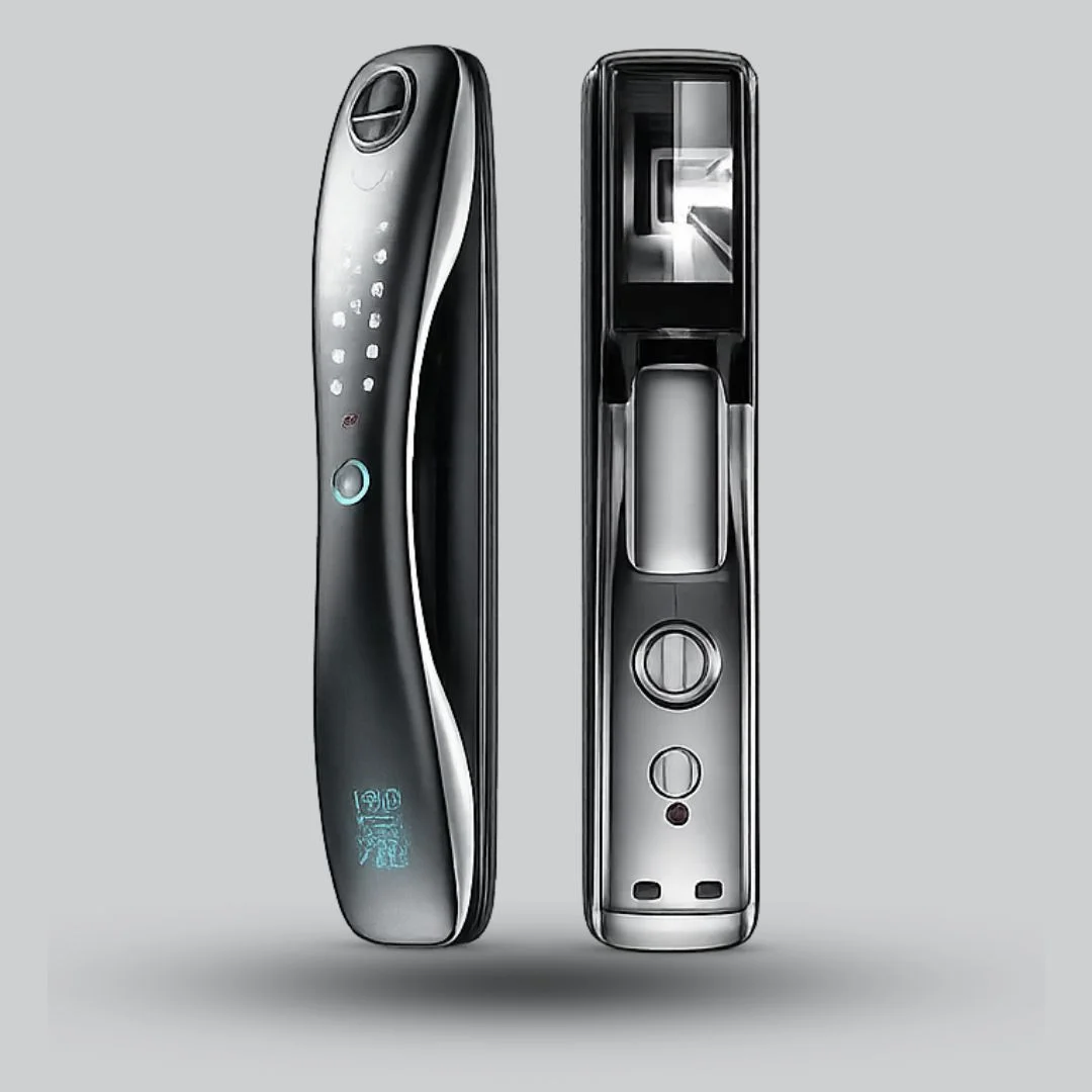 i7 33 Lezn I7 Cat Eye Smart Door Lock with Camera, Internal Screen & App Control - الصورة 1